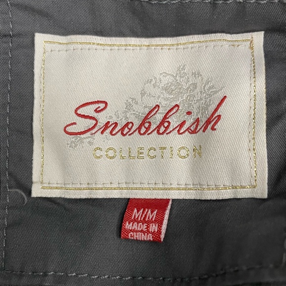 Snobbish Collection Gray Hooded Women's Vest Size Medium CB-20 - Picture 3 of 11